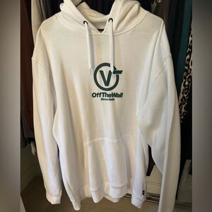men’s vans off the wall hoodie new